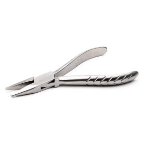 Eyeglasses tool pliers, frosted stainless steel repair and adjustment pliers, nose pad pliers, needle-nose pliers, equipment for eyeglasses shops.