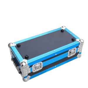 Alternative view of Aluminum alloy toolbox, large capacity, portable toolbox, multi-functional outdoor tool storage box