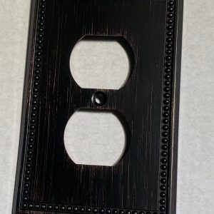 Alternative view of Zinc alloy panel brushed process switch socket panel