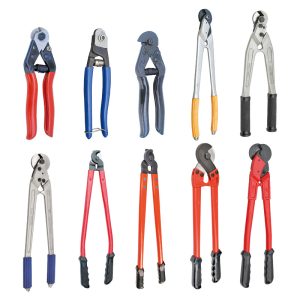 Multi-functional wire cutters, insulated heavy-duty wire cutters, aluminum handle wire rope cutters