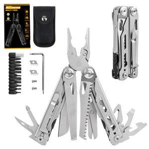 Alternative view of 16-in-1 Outdoor All-Steel Folding Pliers, Camping Gear EDC Pocket Tool, Multi-functional Pliers